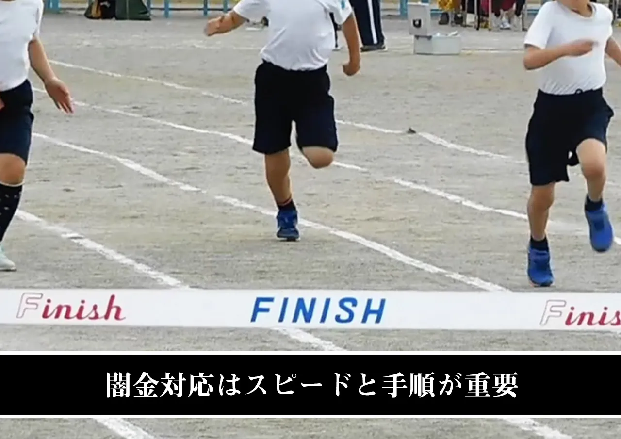 闇金対応はスピードと手順が重要