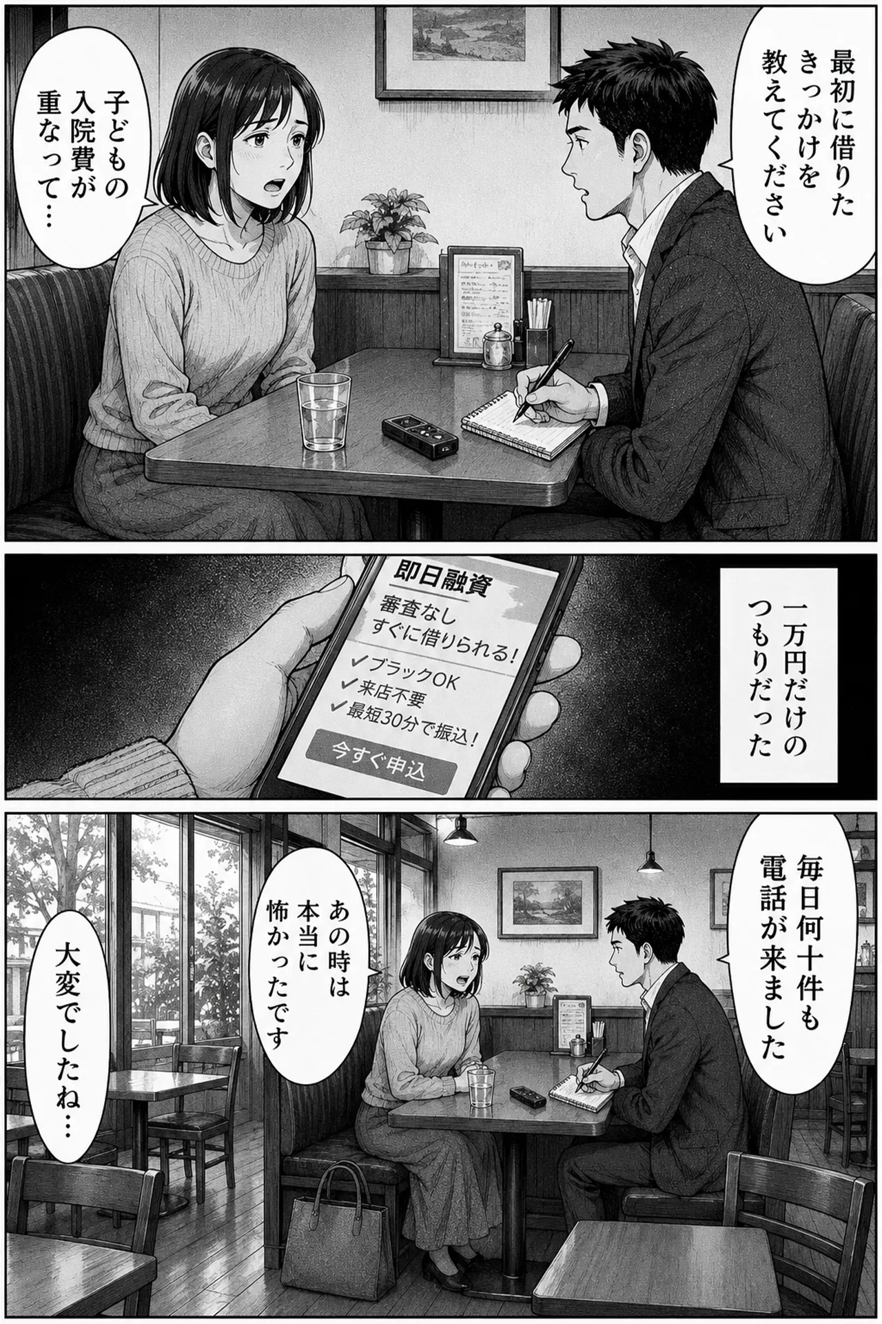 闇金体験談 マンガ