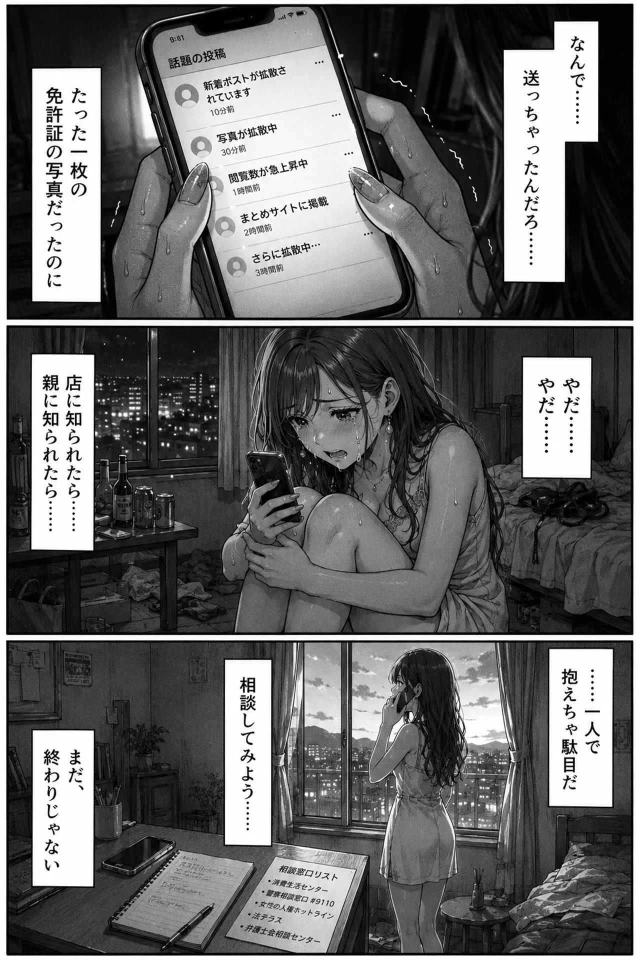 闇金 個人情報悪用 マンガ