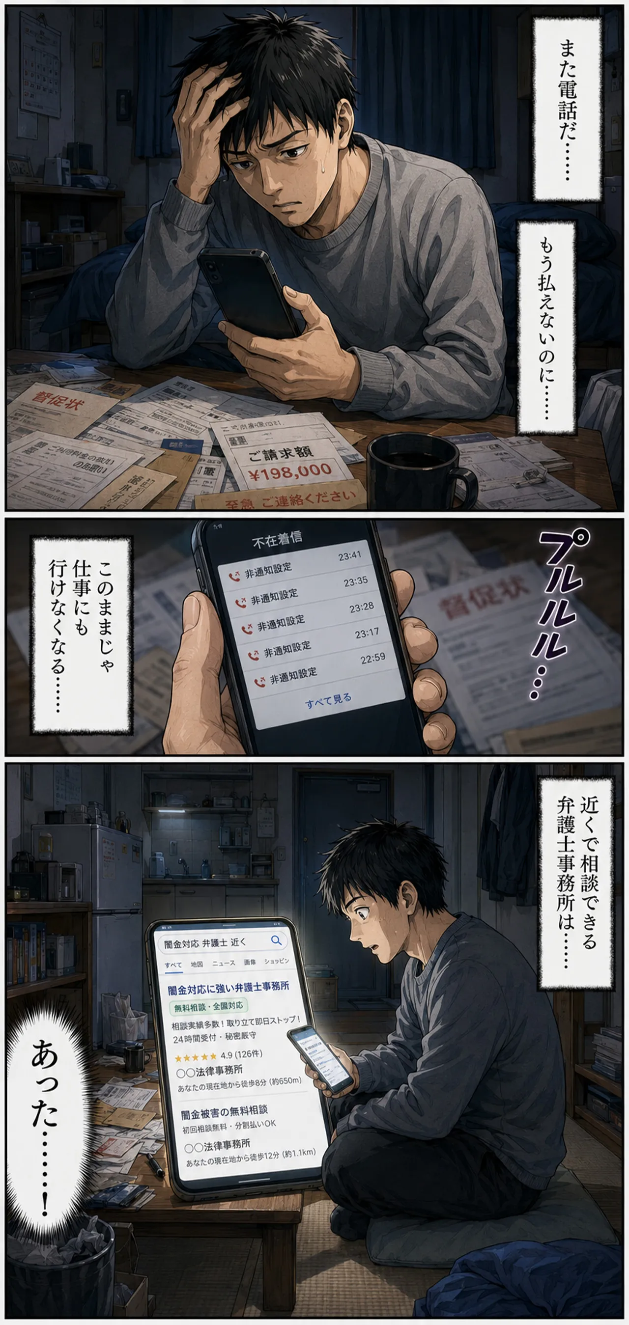 闇金 全国対応 マンガ