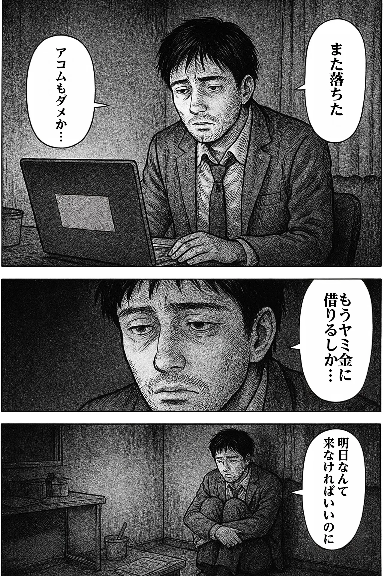 アコム ヤミ金 マンガ