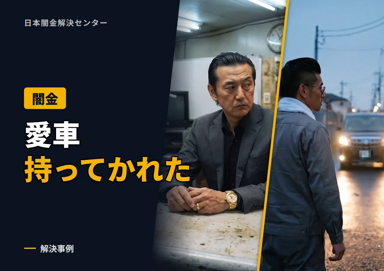 【車担保融資の罠】80万円の愛車で10万円借りたら車を奪われた建設業者の悲劇