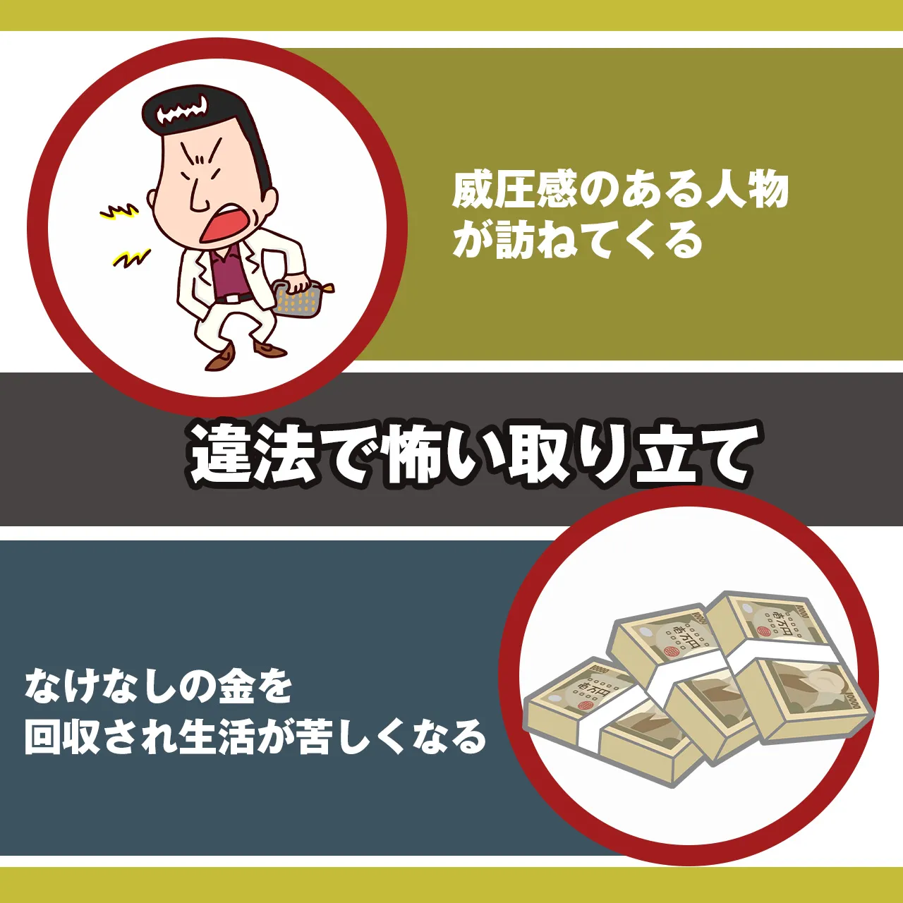 違法な取り立て