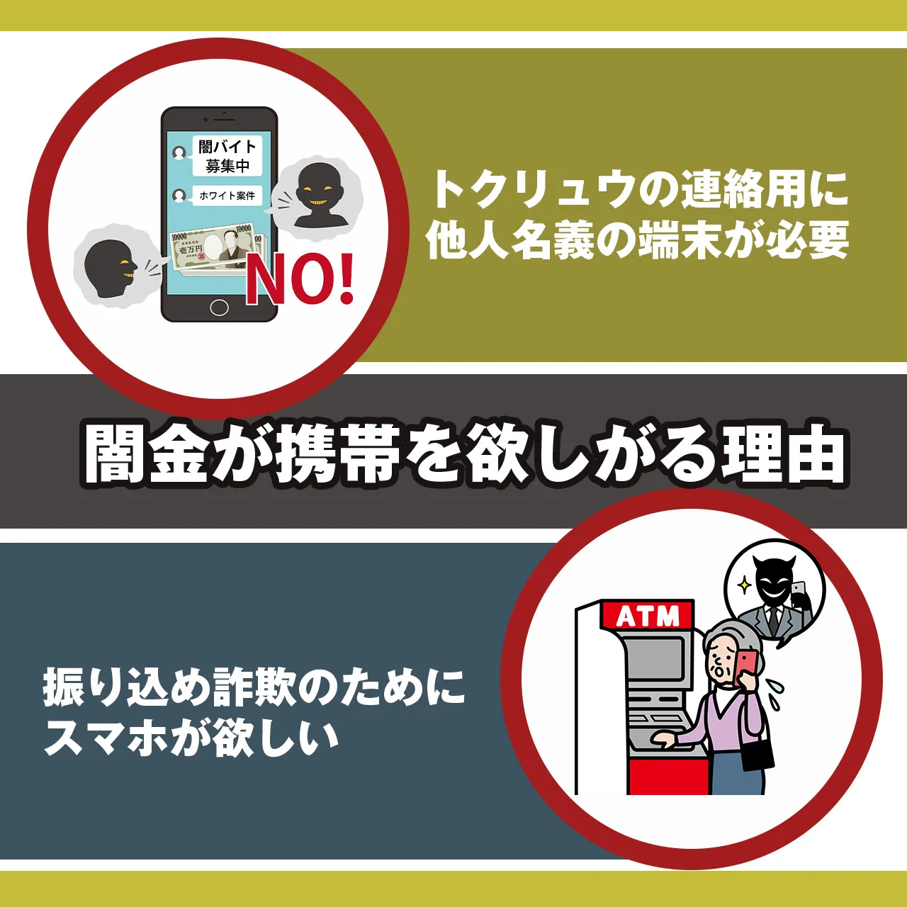 なぜ闇金は携帯を要求するのか?