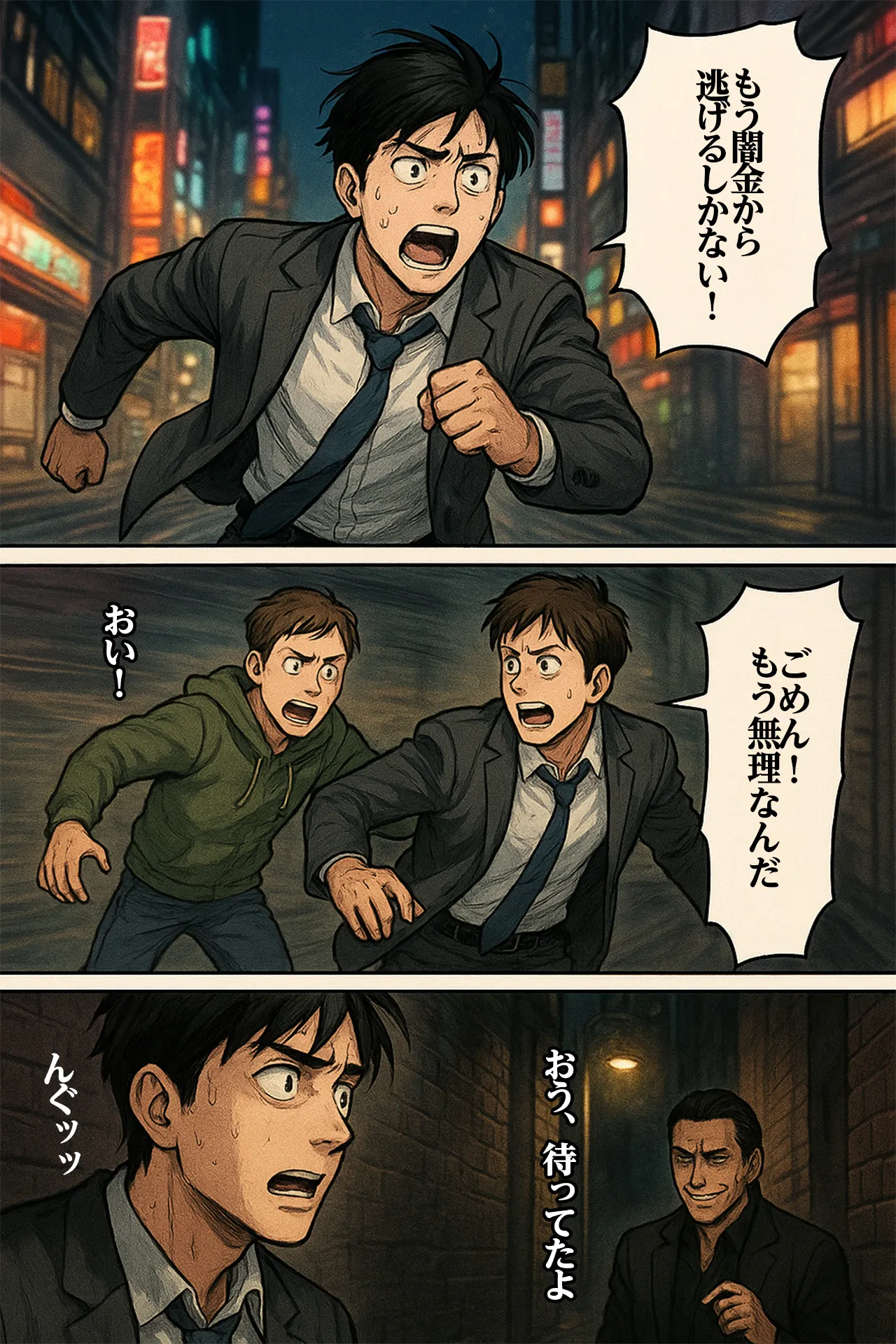 闇金 逃げる